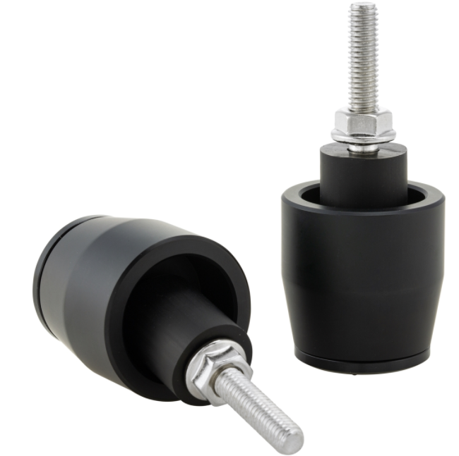 Handlebar end weights left/right for Vespa Primavera/Sprint/ET/LX/LXV/S, black matt