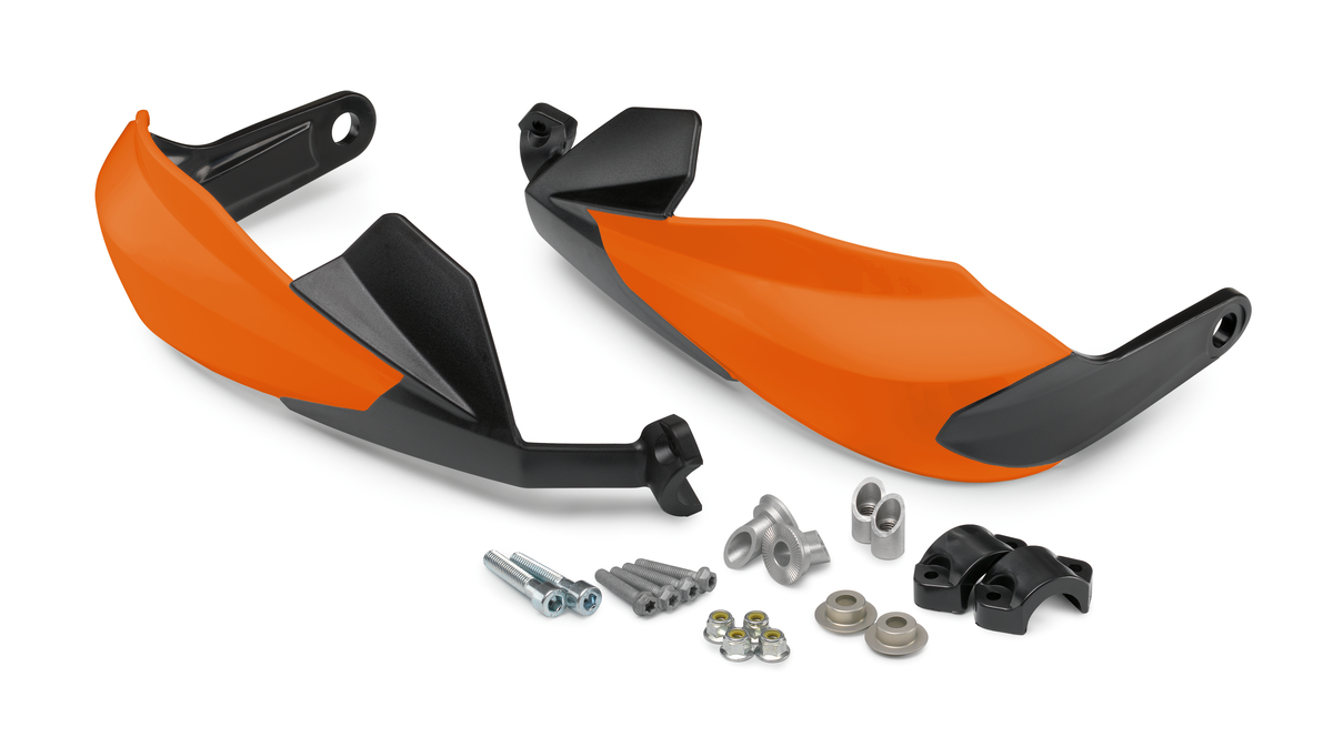 KTM handguard kit orange for Duke