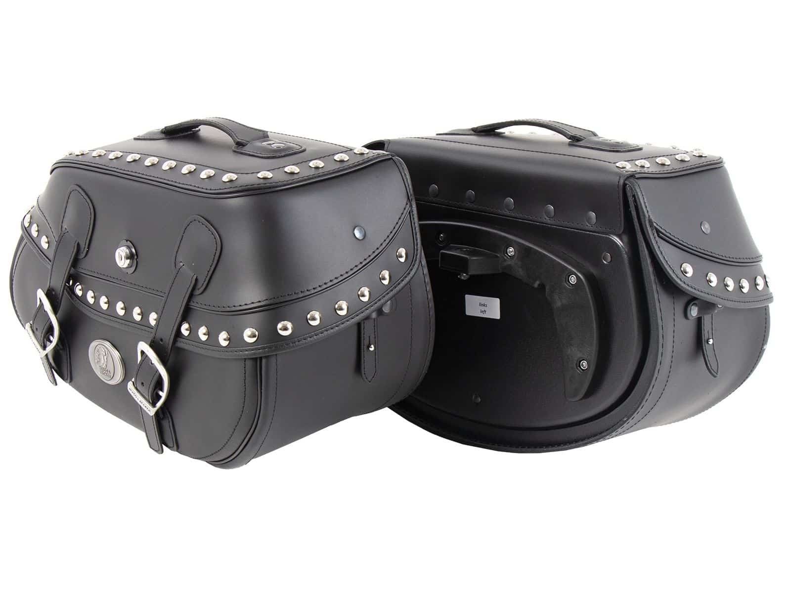 Saddlebag set Buffalo Big Custom black for C-Bow carrier Hepco & Becker