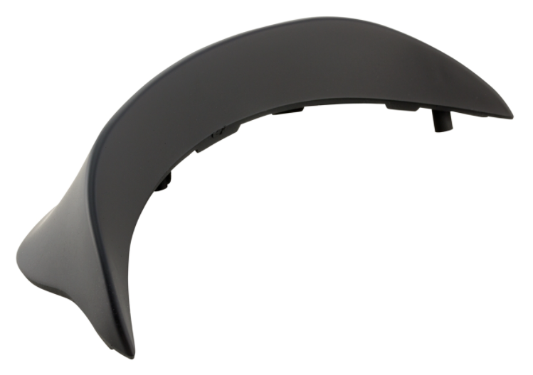 Spoiler steering head for Vespa Sprint 50-150cc ('14-), black matt