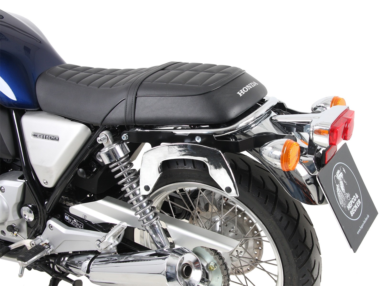 C-Bow side carrier chrome for Honda CB 1100 RS (17-20) Hepco & Becker