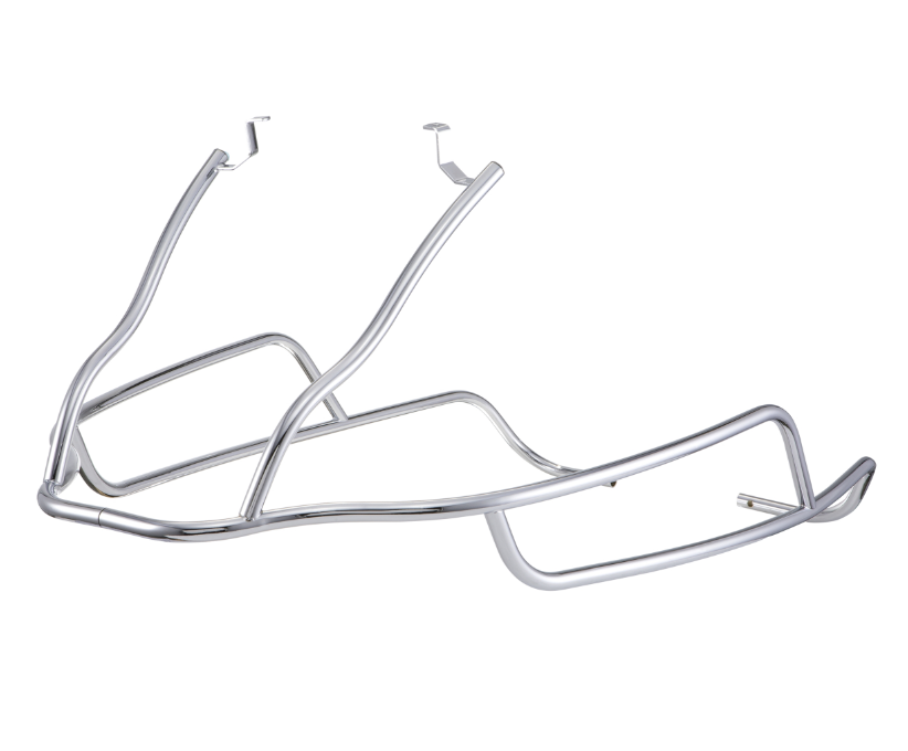 Crash bar side hood rear for Vespa GTS /GTS Super /GTV /GT 60, 125-300ccm, chrome