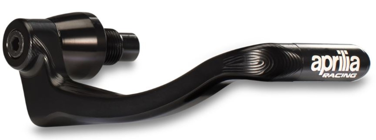 Brake lever guard Racing, black for Aprilia RSV4 1100