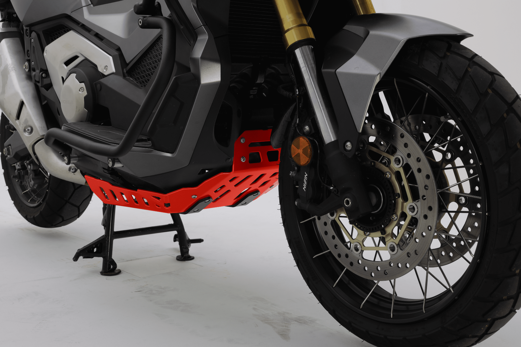 Aluminum engine guard red for Honda X-ADV (21-24) - Isotta