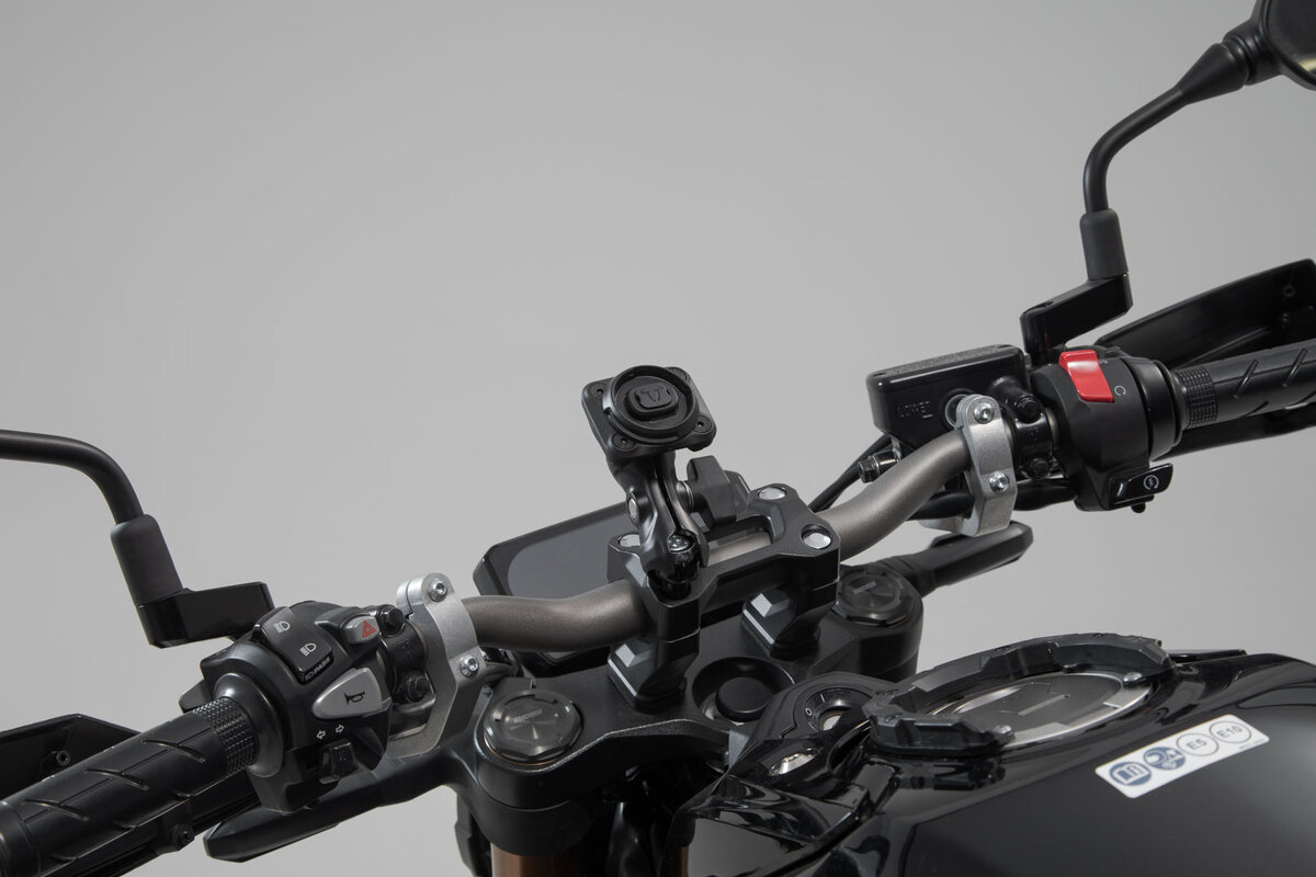 SW-Motech Navi mount Kit T-Lock with Phone Case for Ducati Diavel 1260 - SW Motech