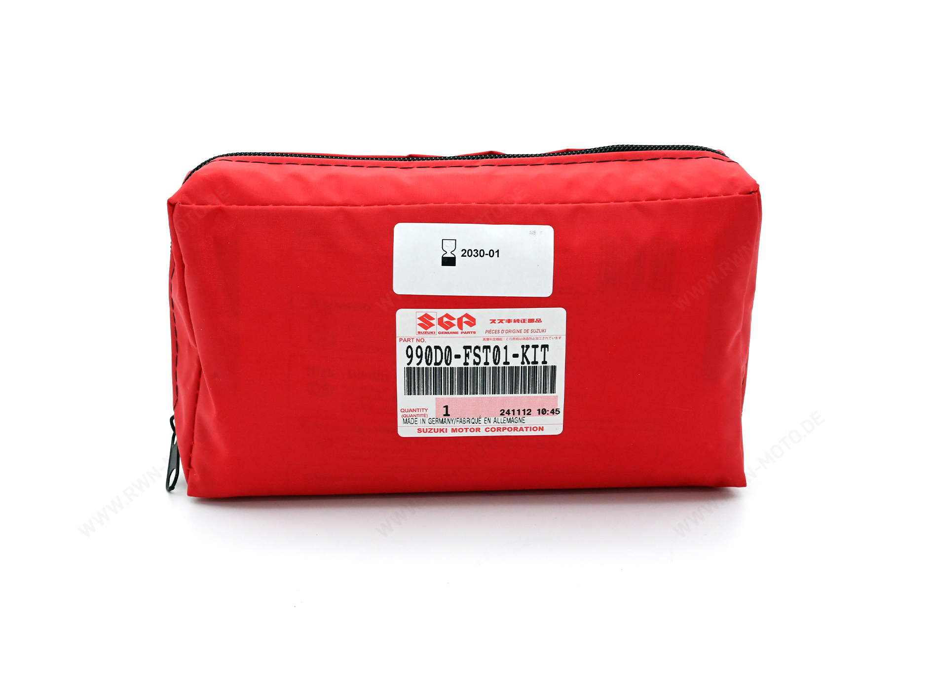 First aid kit incl. high-visibility vest for Suzuki models Original Suzuki