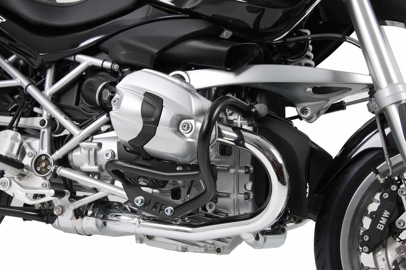 Engine guard black for BMW R 1200 R (06-10) Hepco & Becker