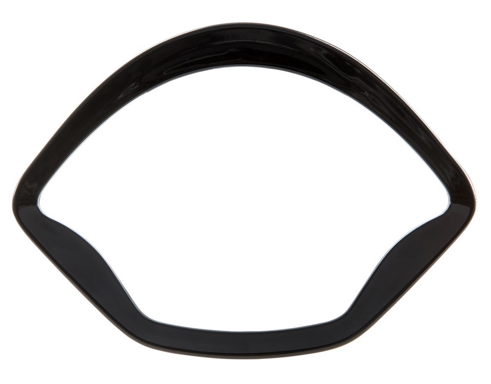 Decorative ring speedometer for Vespa GTS/GTS Super 125-300cc ('14-), black glossy