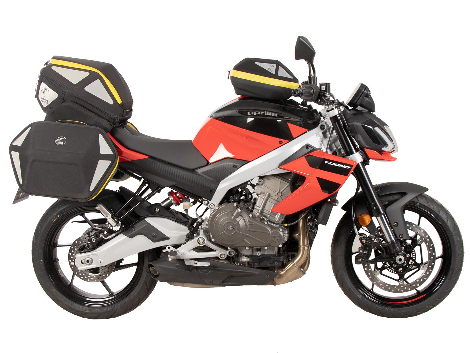Sport rack fixed black for Aprilia Tuono 457 (25- ) Hepco & Becker
