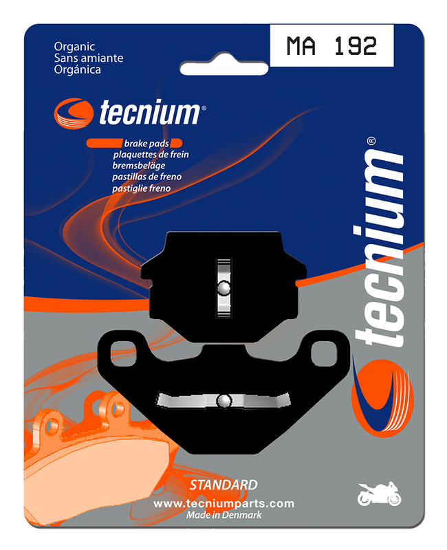 Tecnium Street Organic Brake Pads - MA192