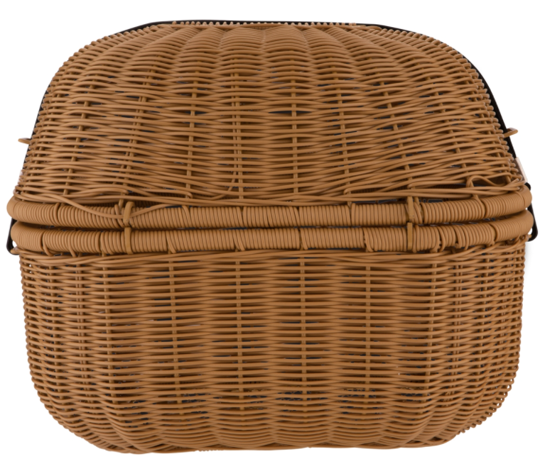Luggage basket Classic for Vespa, brown