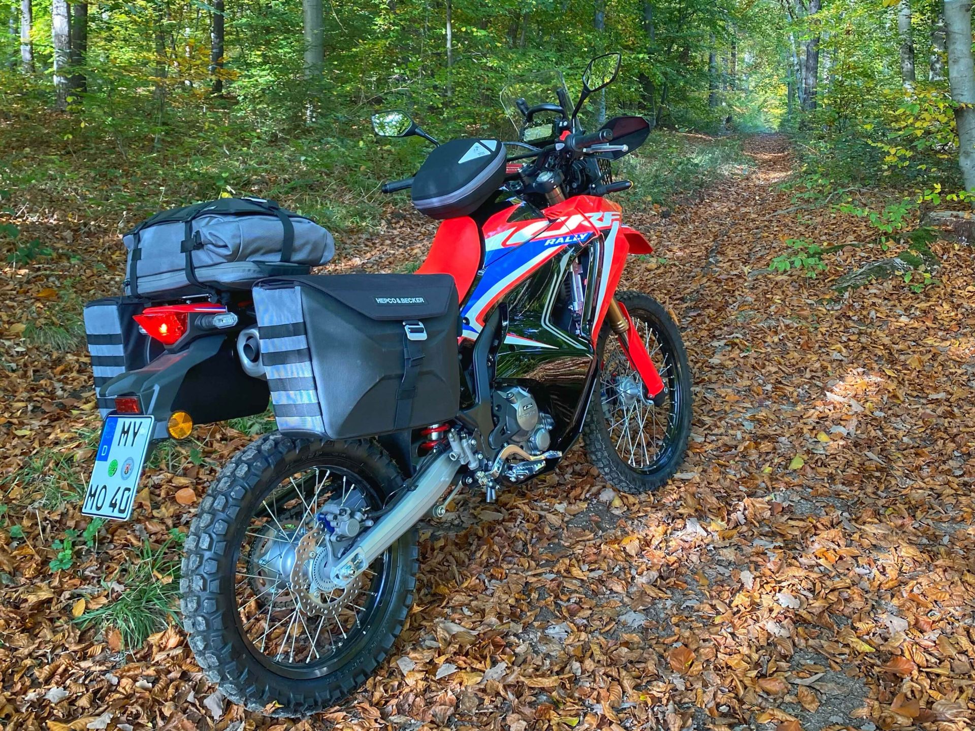 C-Bow side carrier black for Honda CRF 300 Rally (21-) Hepco & Becker