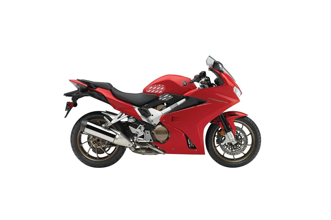 Stompgrip black Icon for Honda VFR800F (14-15)