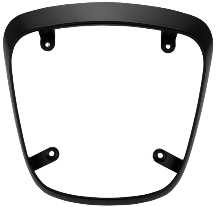 Frame taillight for Vespa Primavera/Sprint 50-150cc ('18-), black matt