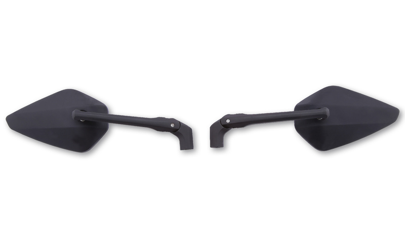HIGHSIDER pro mirror Columbia 2 Black (pair)