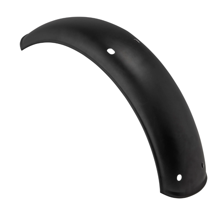 Mudguard 2.0 Garelli without bracket for Vespa PX 80-200cc, metal black matt