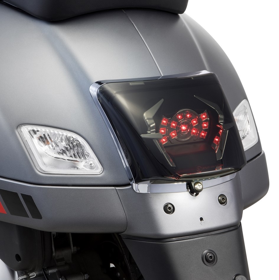 Taillight MK II LED for Vespa GTS/GTS Super/GTV/GT 60 125-300cc (-'13), tinted