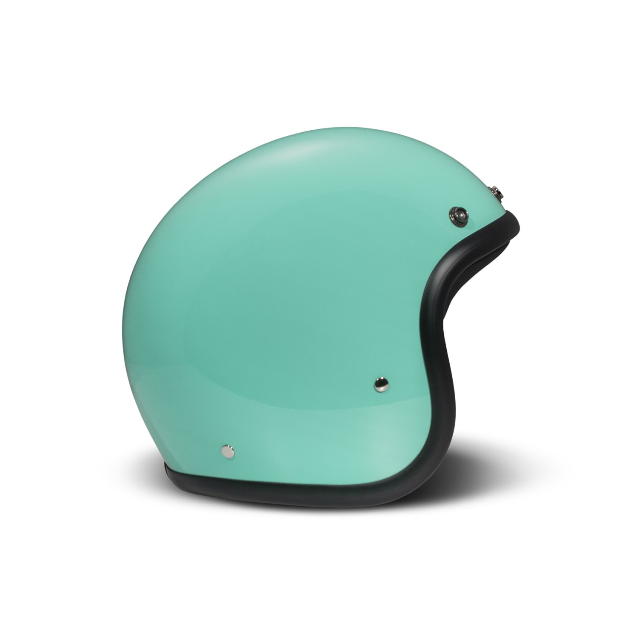 DMD jet helmet Retro, turquoise, glossy, fiberglass, ECE 22.06