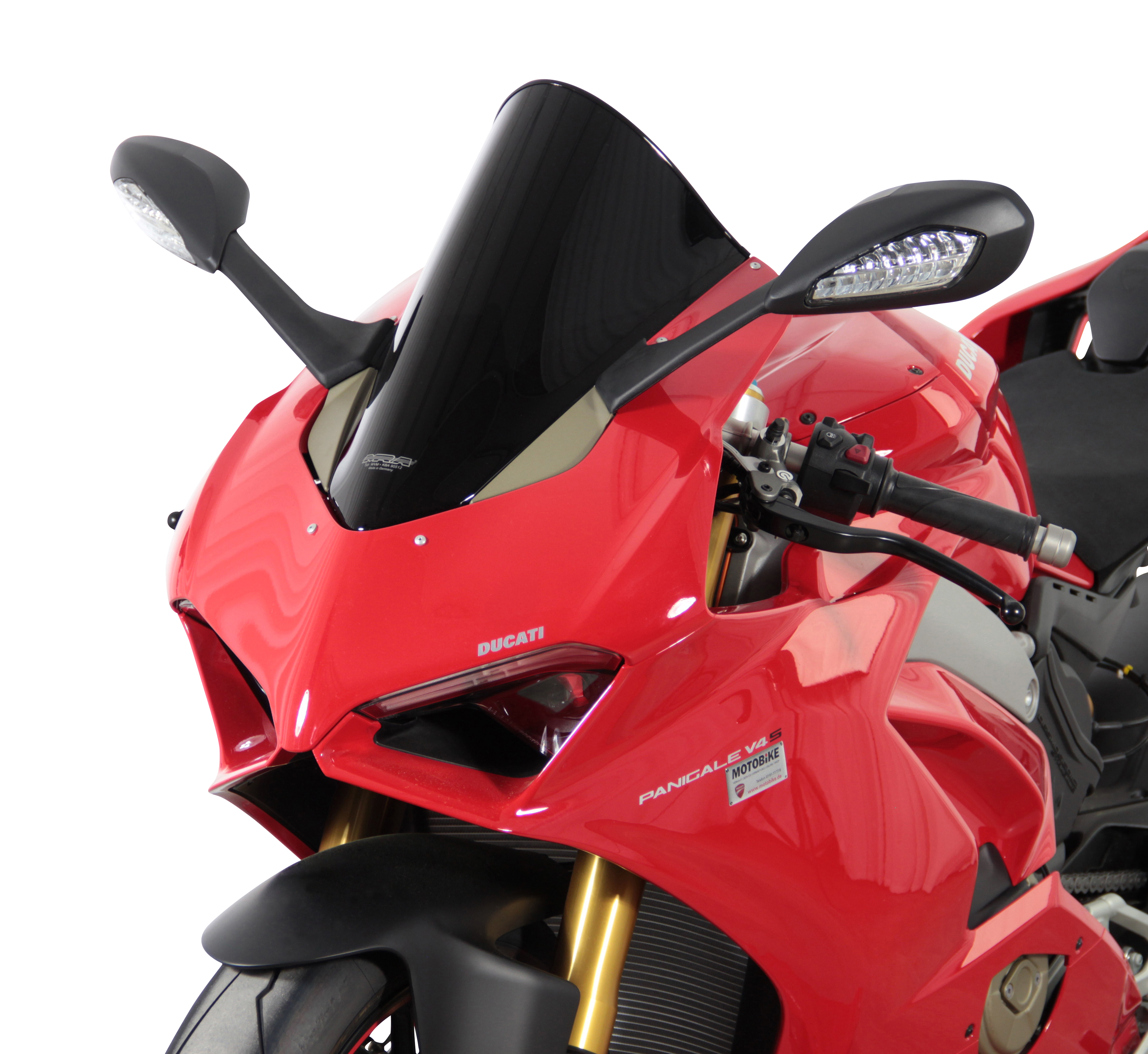 Racing windshield "R" black for Panigale V4 /R /S Orignal MRA