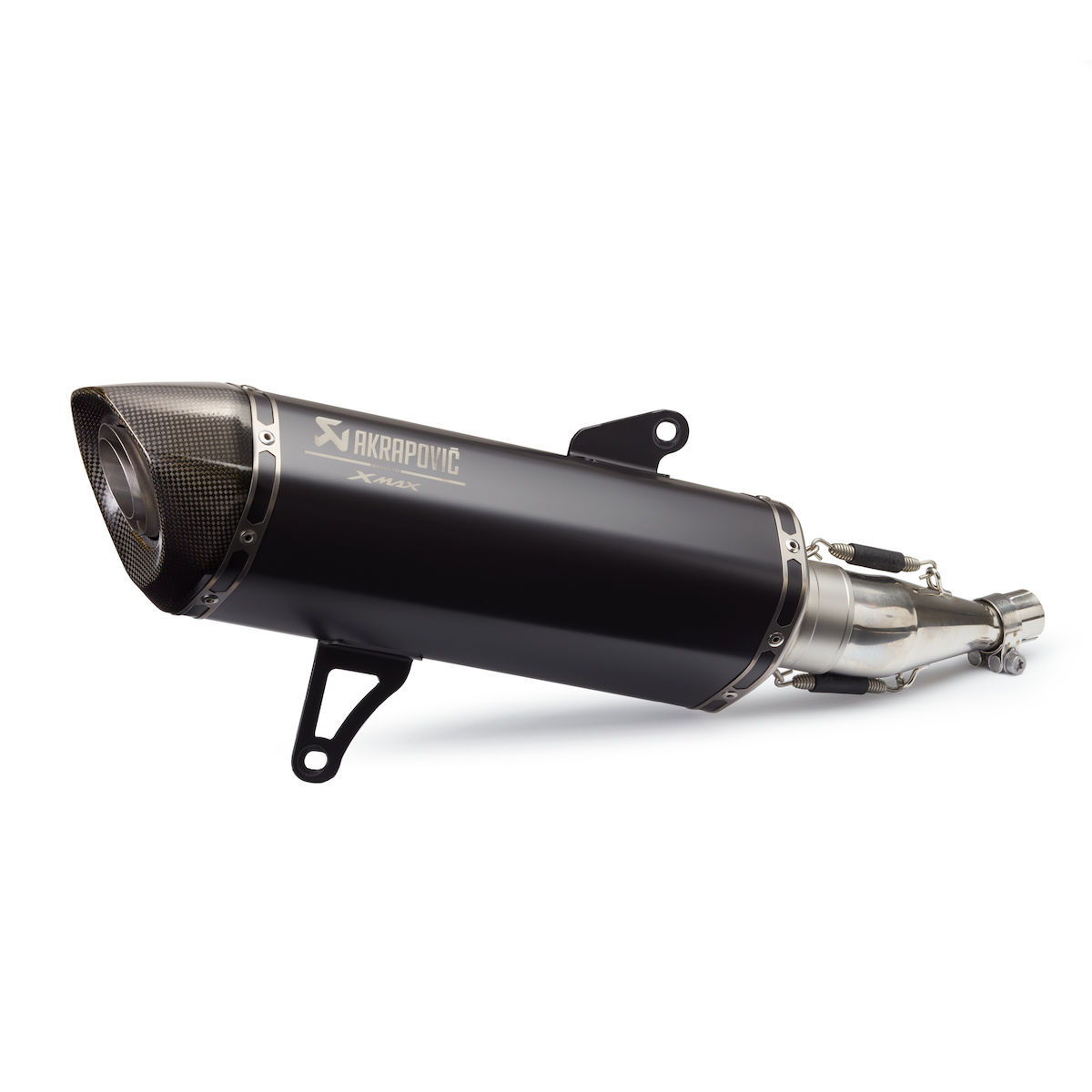 Slip-on silencer, black for Yamaha X-MAX 300 (Bj.17-22) Akrapovic