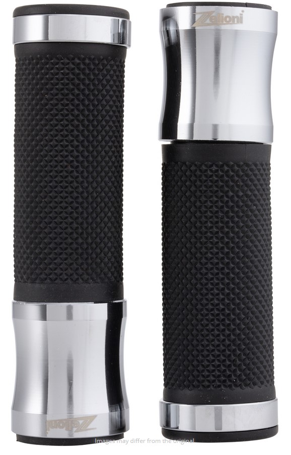 Grips ZELIONI for Vespa GTS/GTS Super/GT/GT L 125-300cc, chrome