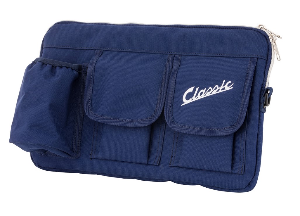Bag "Classic" for luggage compartment / glove box Vespa - blue, nylon
