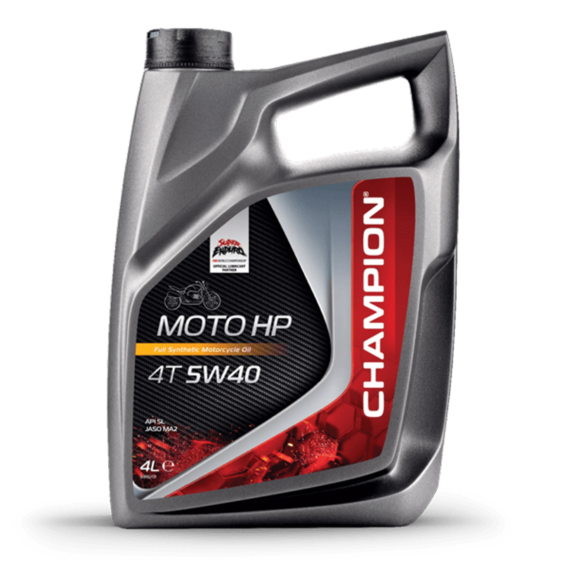 CHAMPION® Moto HP 4T 5W-40 engine oil - 4 liters