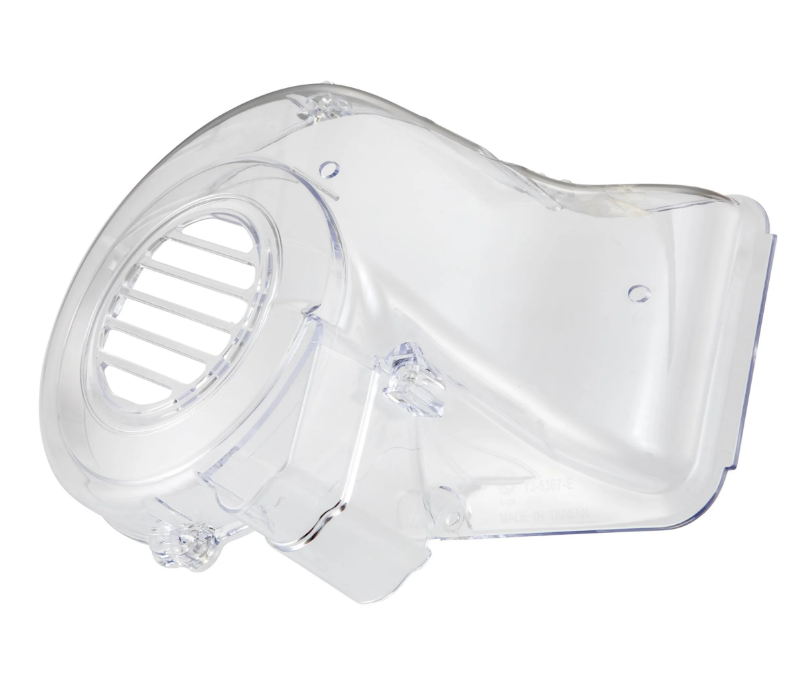 Fan wheel cover for Vespa Primavera/Sprint 3V i.e. 125/150cc 4T AC, transparent