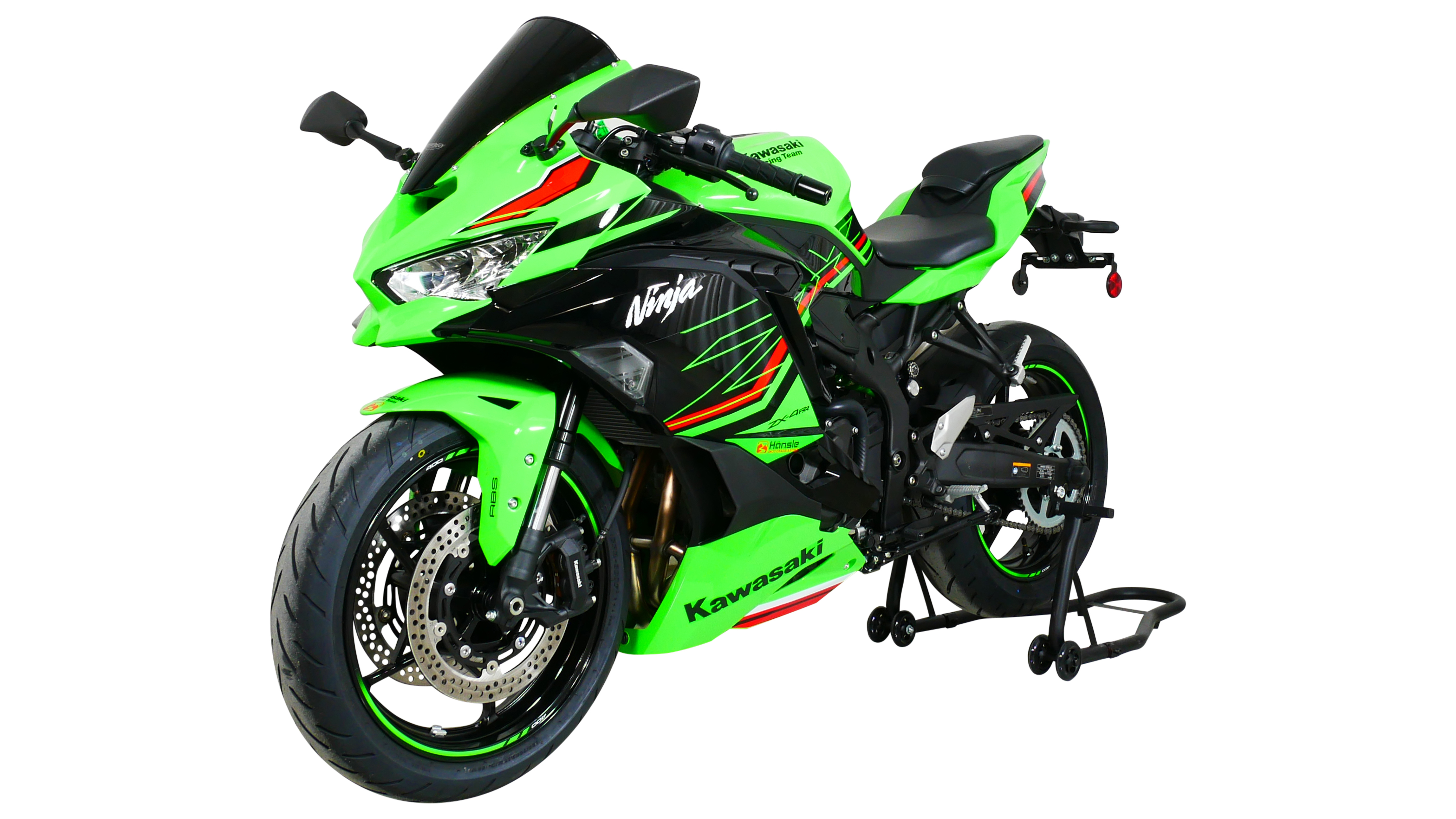 MRA Racing windshield "R" black for Kawasaki ZX-4 R / ZX- 4 RR (24-)
