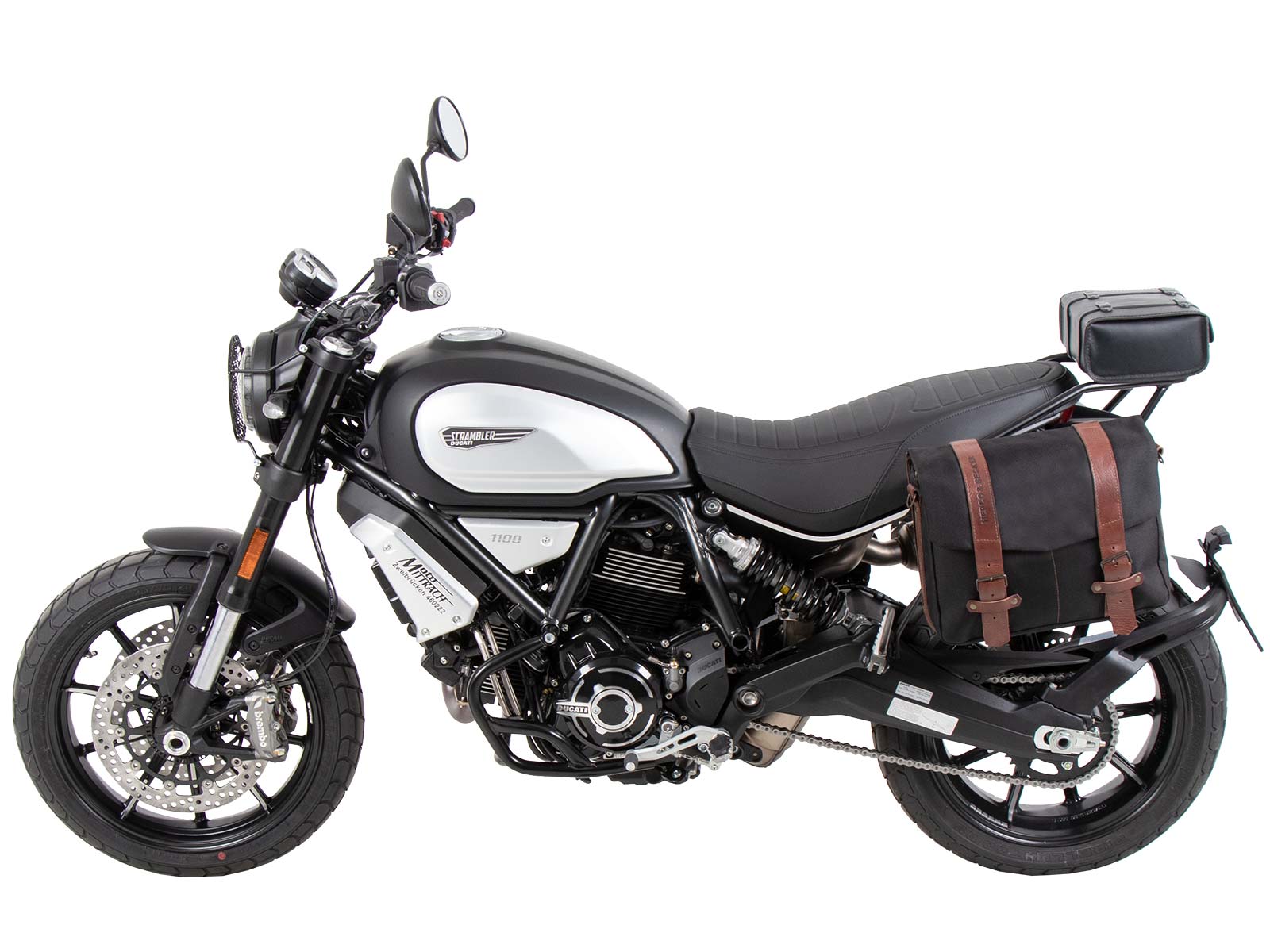 C-Bow side carrier left for Ducati Scrambler 1100 Dark Pro /Pro /Sport Pro (21-24) Hepco & Becker