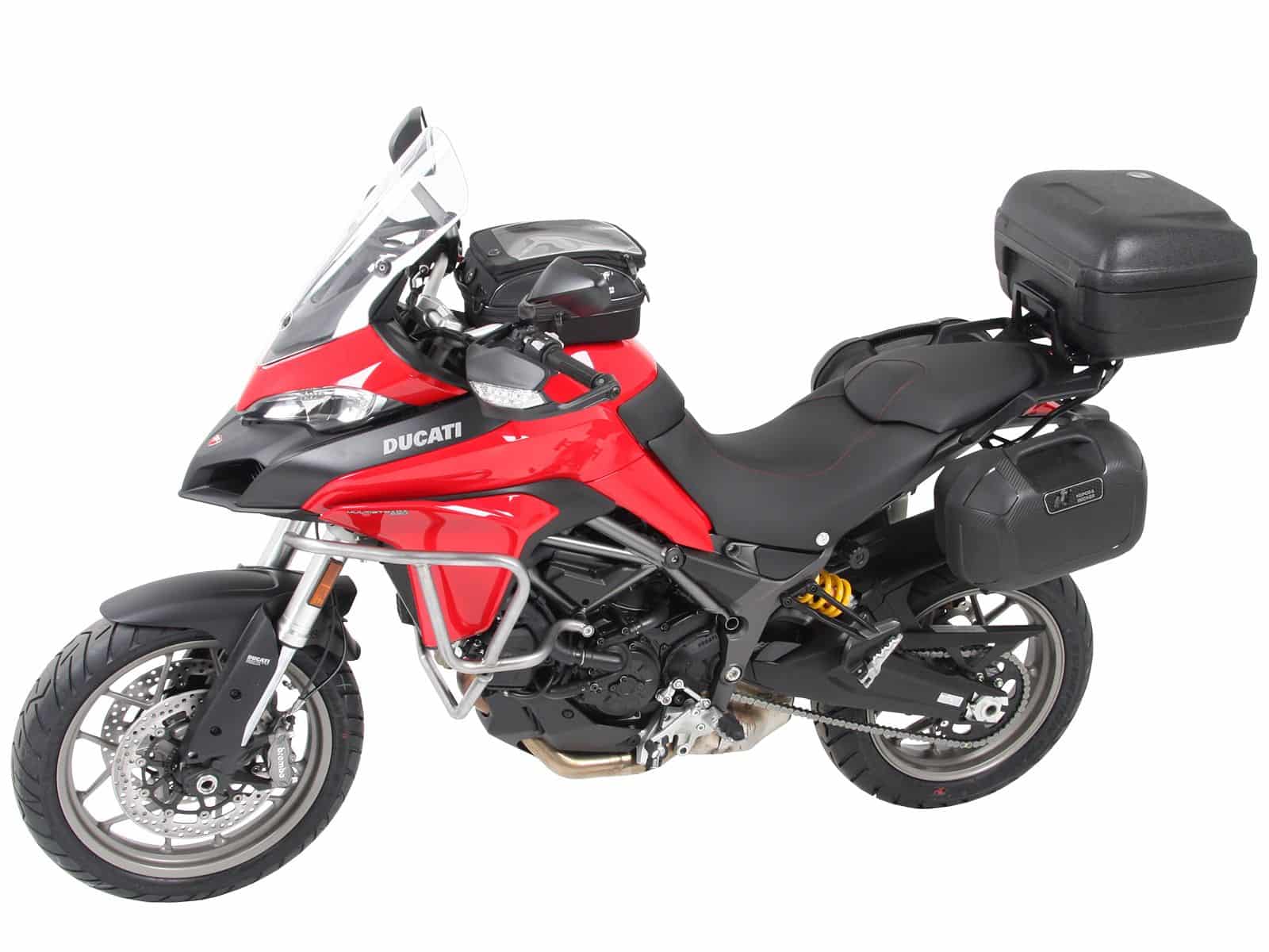 C-Bow side carrier black for Ducati Multistrada 950 /S (17-21) Hepco & Becker