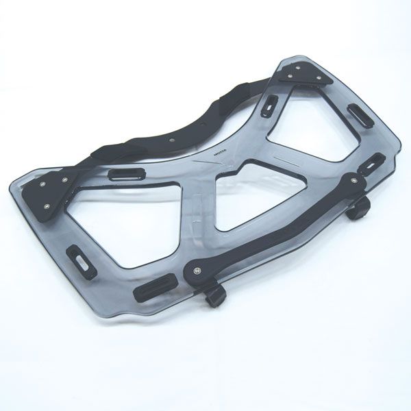 Luggage rack for top case BMW K 1600 GTL (10-22), PMMA, light smoke