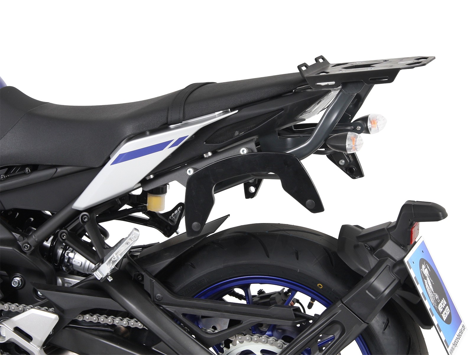 C-Bow side carrier anthracite for Yamaha MT-09 (Bj.17-) Hepco & Becker