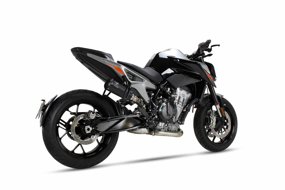 IXRACE MK2 rear silencer KTM 790 /890 Duke, stainless steel, E-approved, Euro4+5