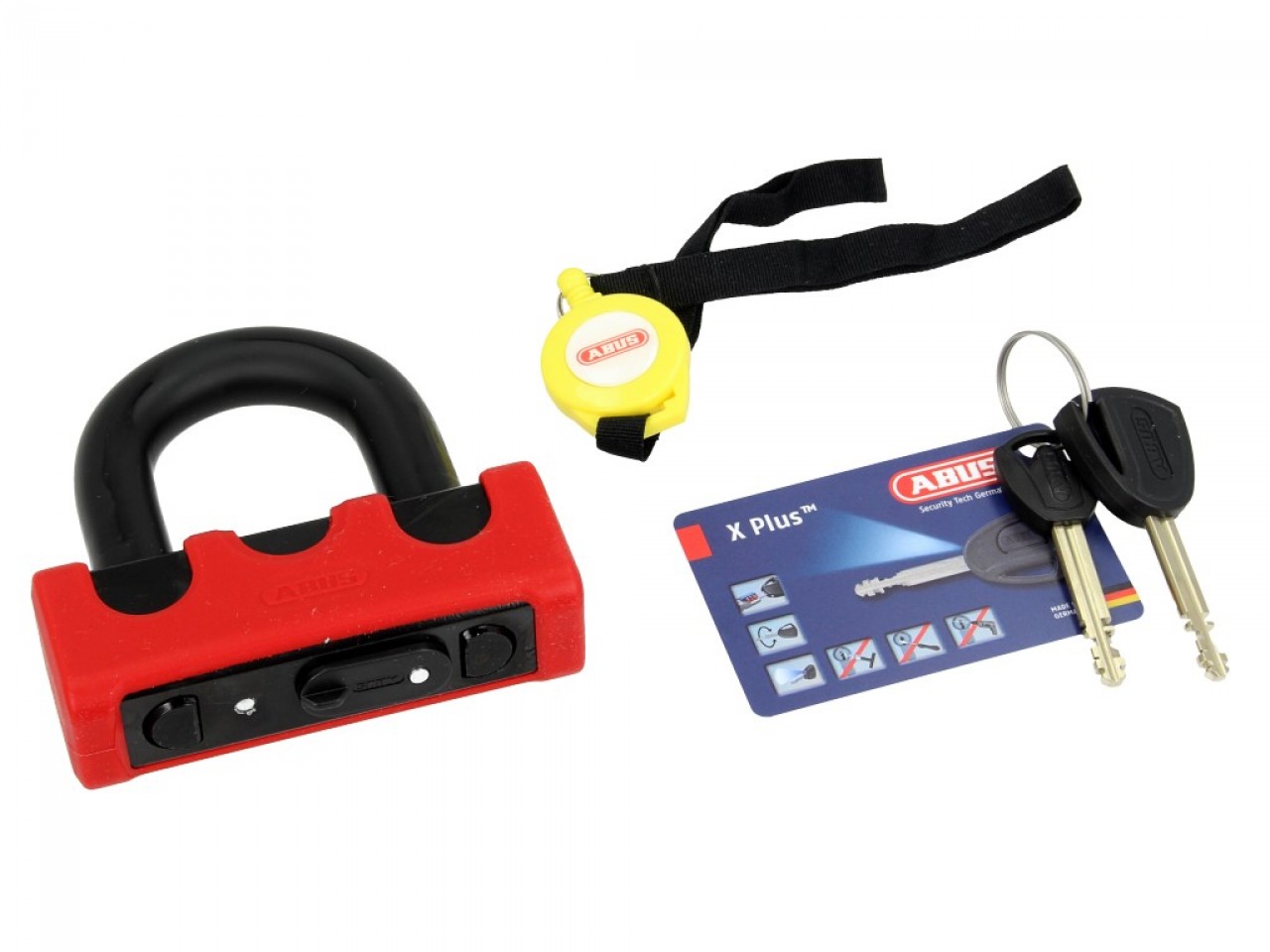 ABUS U-lock Granit Power XS 67 for motorcycle, scooter & Vespa