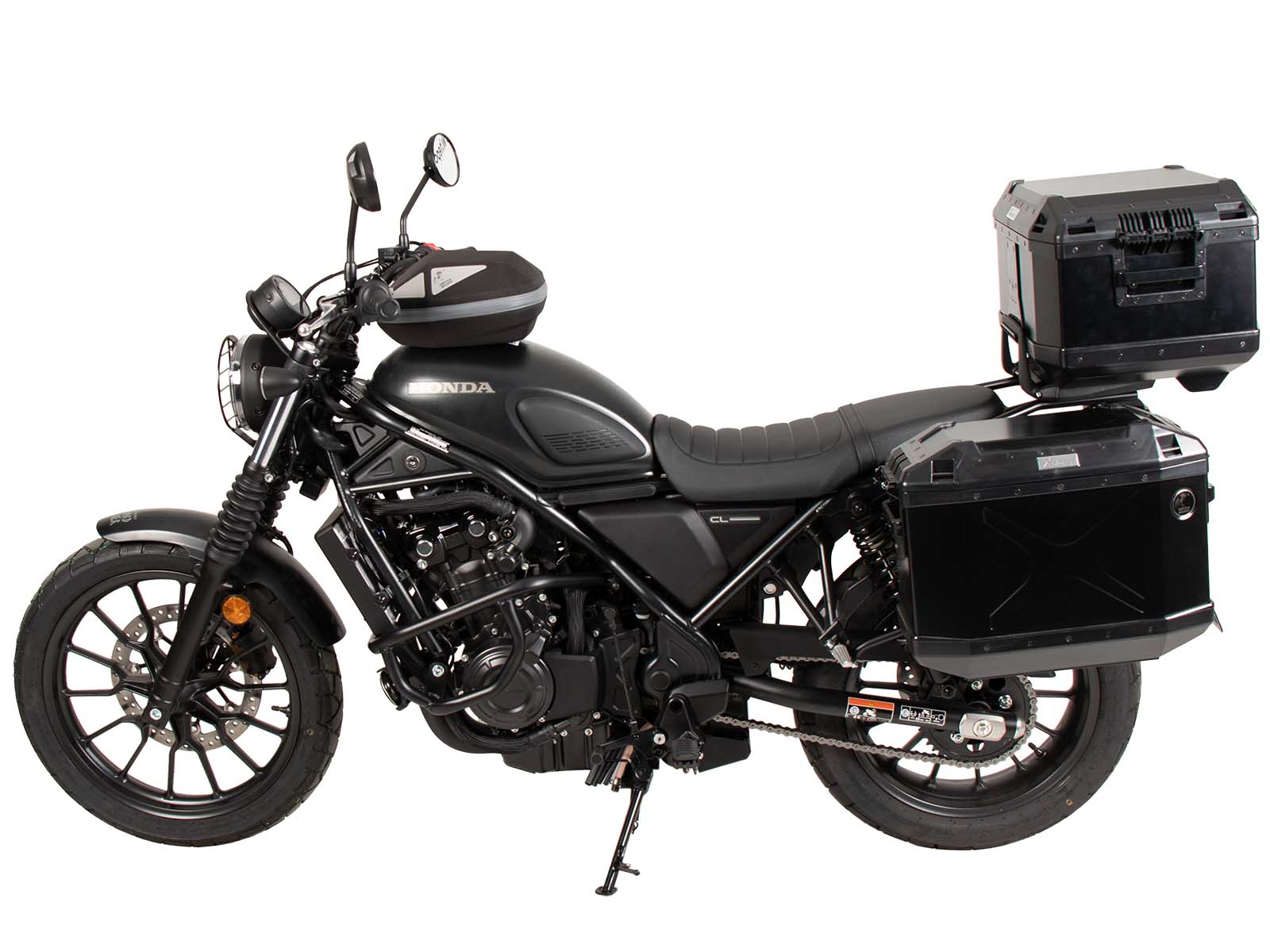 Easyrack top case carrier black for Honda CL 500 Scrambler (23-) Hepco & Becker