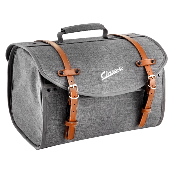 Bag "Classic" for Vespa - gray, nylon