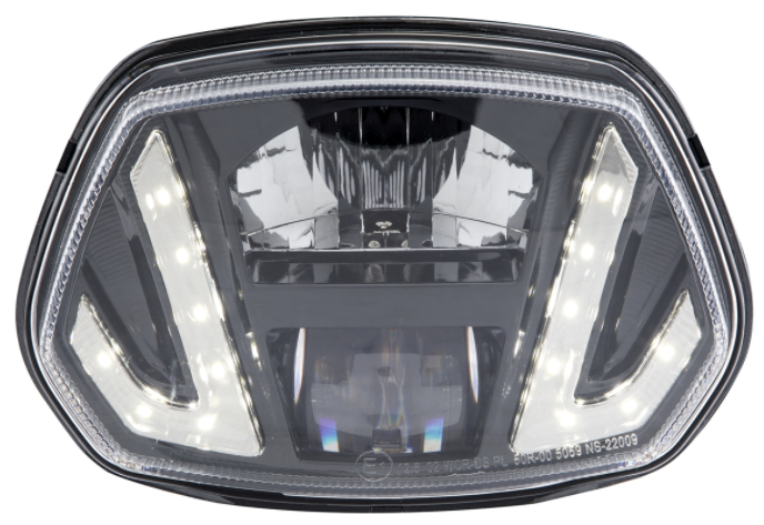 Headlight LED "Black Edition" for Vespa Sprint 50-150cc 2T/4T ('13-'18)