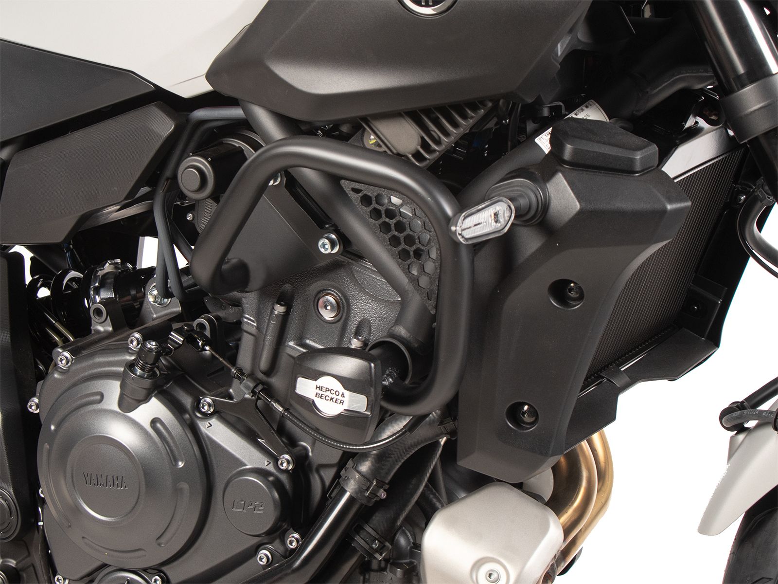 Engine guard incl. protection pad for Yamaha MT-07 / Y-AMT (25- ) Hepco & Becker