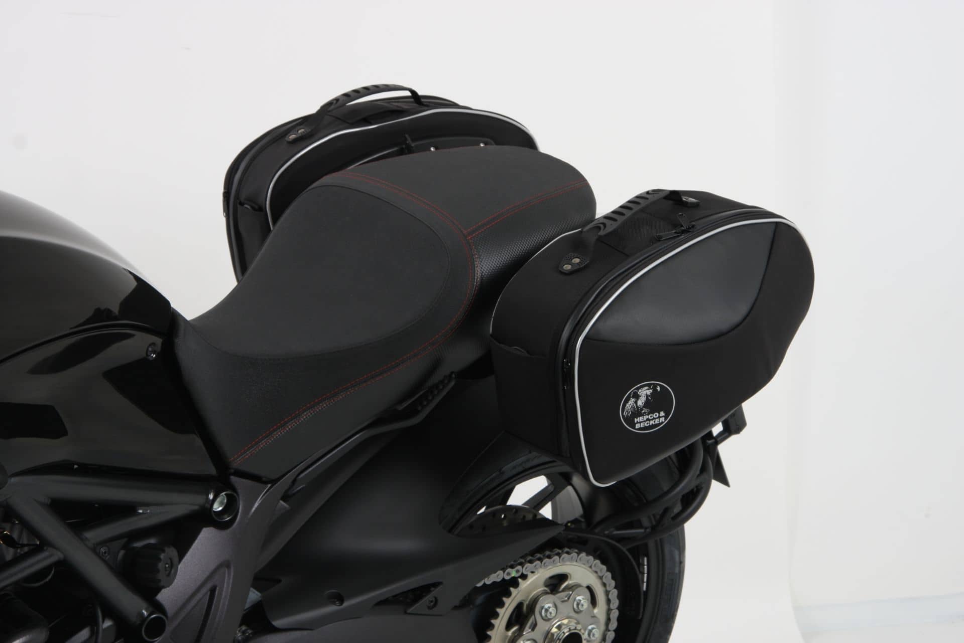 C-Bow side carrier black for Ducati Diavel 1200 (11-18) Hepco & Becker