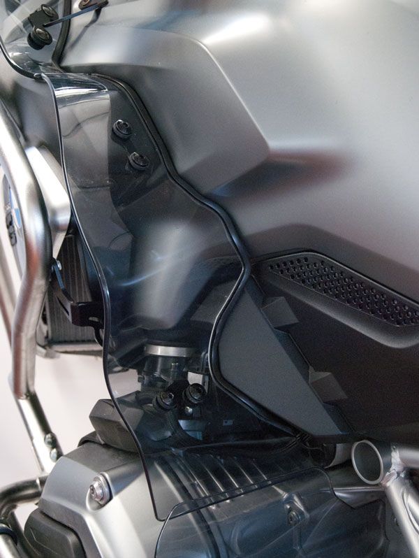 Leg protectors for BMW R 1200 GS LC (13-16), pair