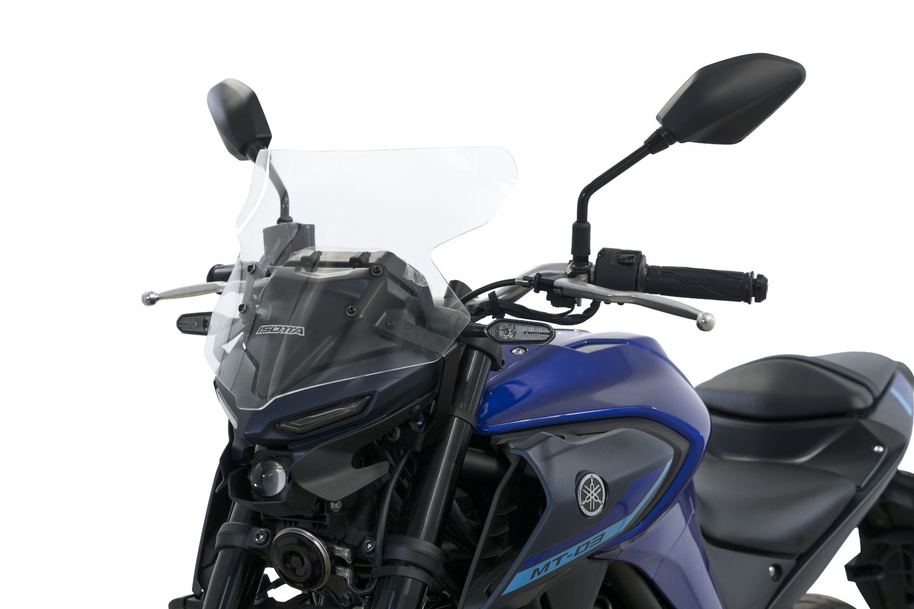 High windshield clear for Yamaha MT-03 (22-24)