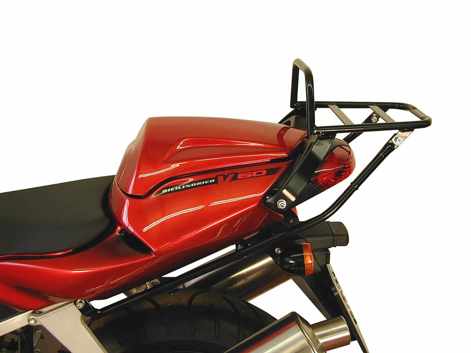 Tubular luggage rack topcase carrier black for Aprilia SL 1000 Falco (00-03) Hepco & Becker
