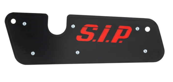 Exhaust trim swing arm for Vespa GTS/GTS Super/GTV/GT 60/GT/GT L, stainless steel black