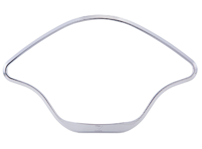 Decorative ring speedometer ZELIONI for Vespa Primavera/Sprint/Elettrica 50-150ccm 2T/4T AC, chrome