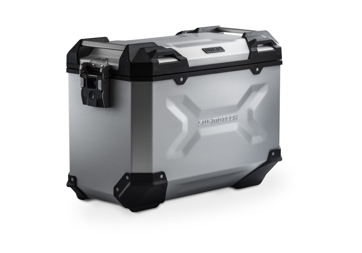 SW-Motech TRAX ADV L aluminum case 45L silver, left for Honda XL 750 Transalp (23-) SW Motech