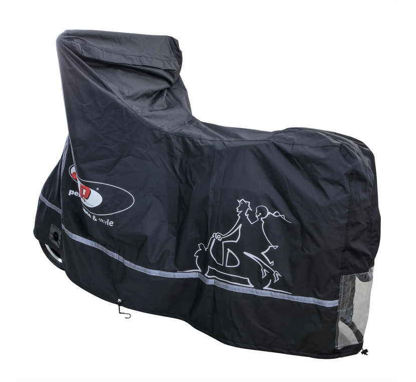 Folding garage outdoor PREMIUM 2.0 for Vespa GTS/GTV/GT, size XL, black