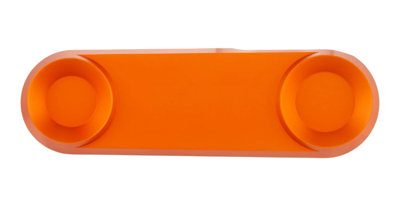 Swingarm cover for Vespa, orange matt