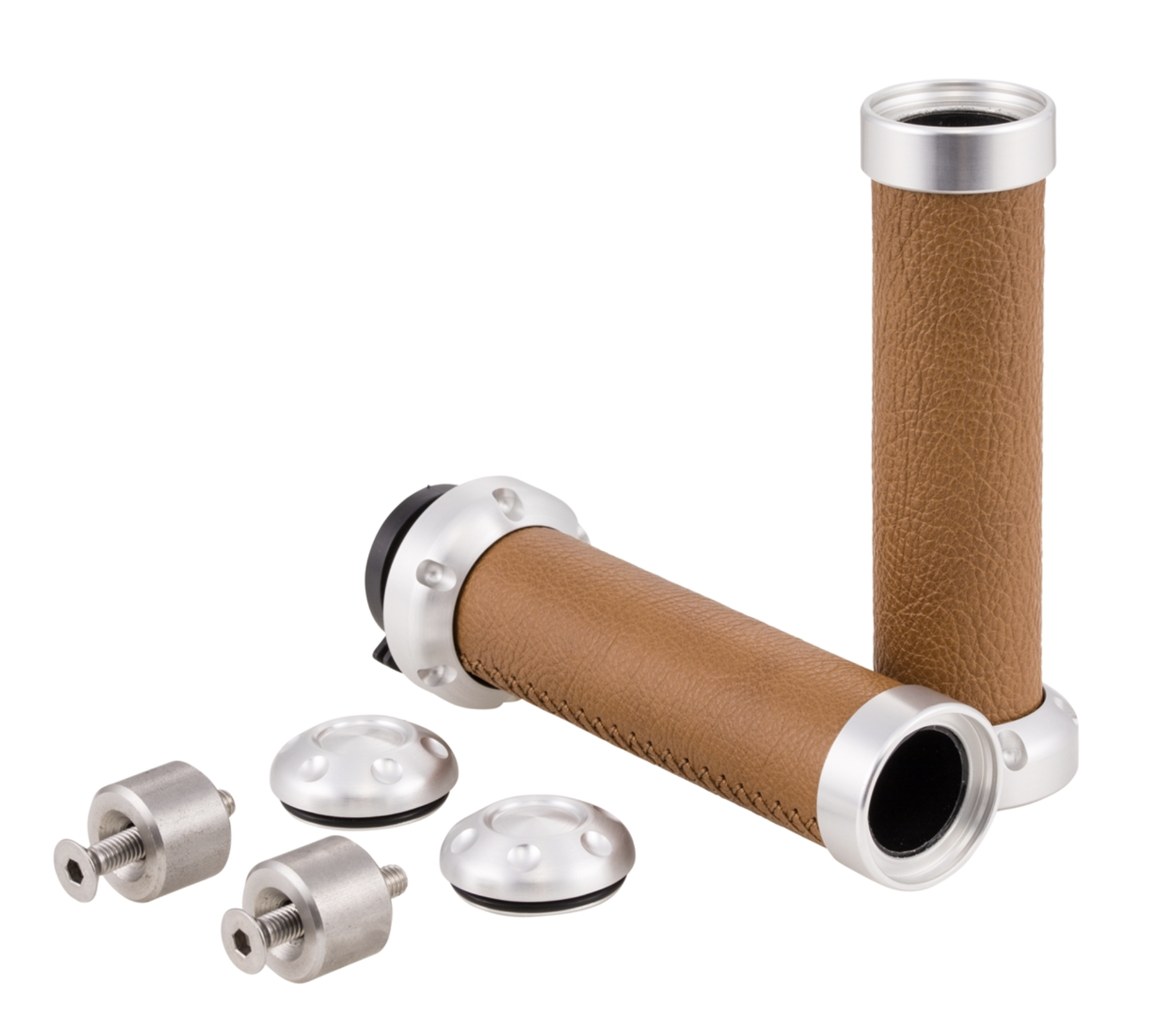 Luxury genuine leather grips for Vespa Primavera 50-150cc