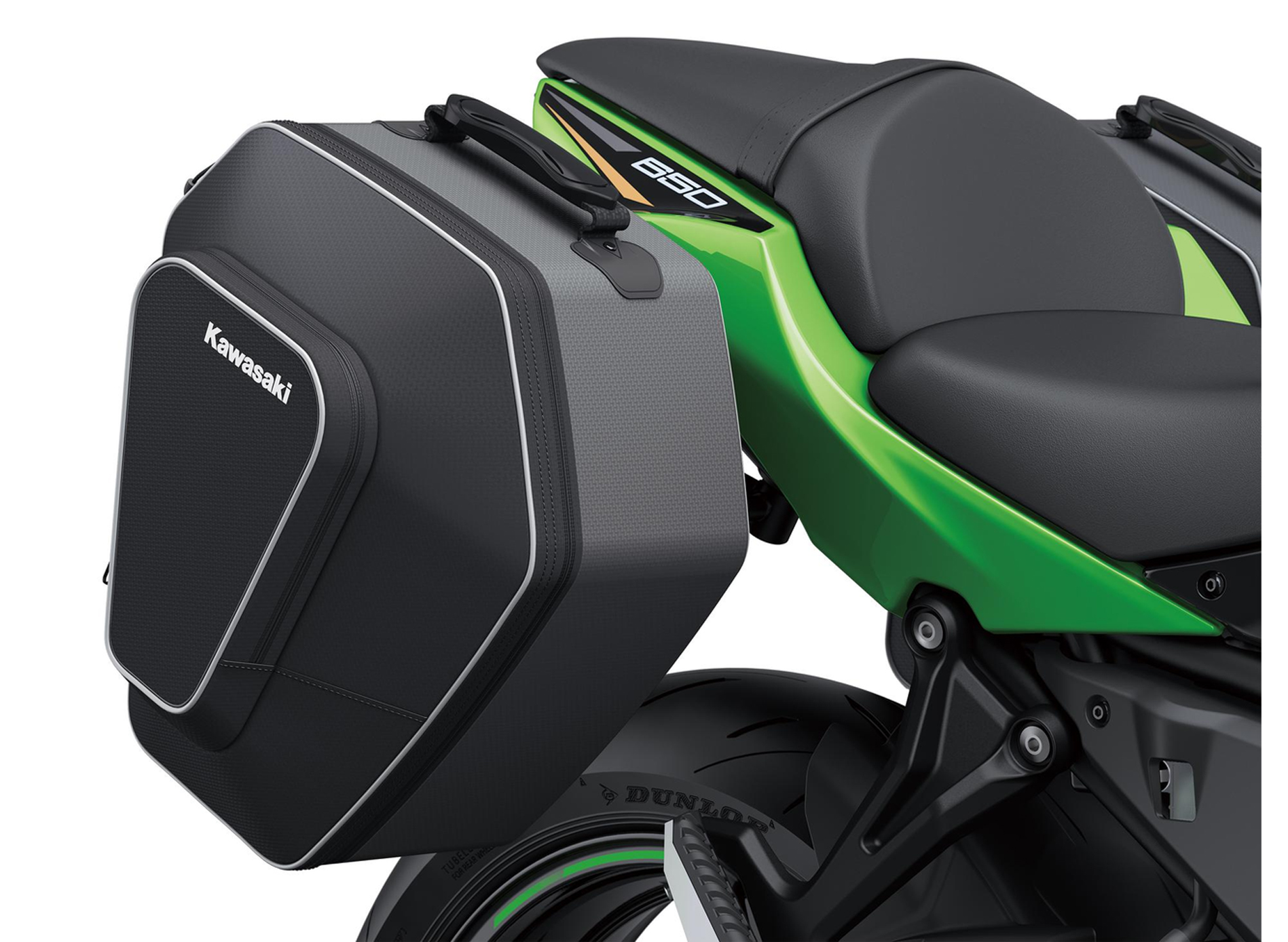 Side bags 2 x 14 liters for Kawasaki Ninja 650 / Z 650/S Original